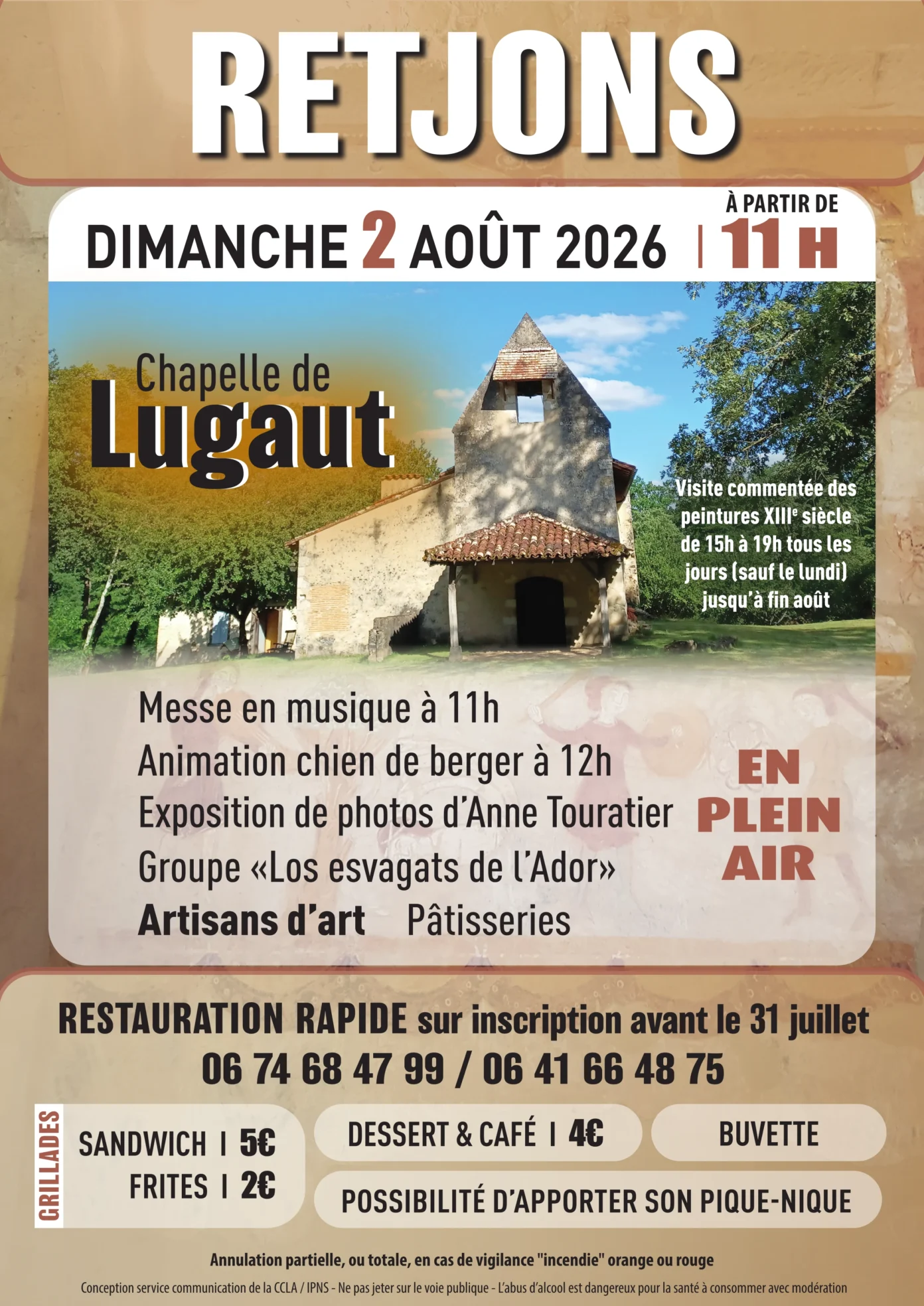 Fête Annuelle de Lugaut Lugaut Retjons
