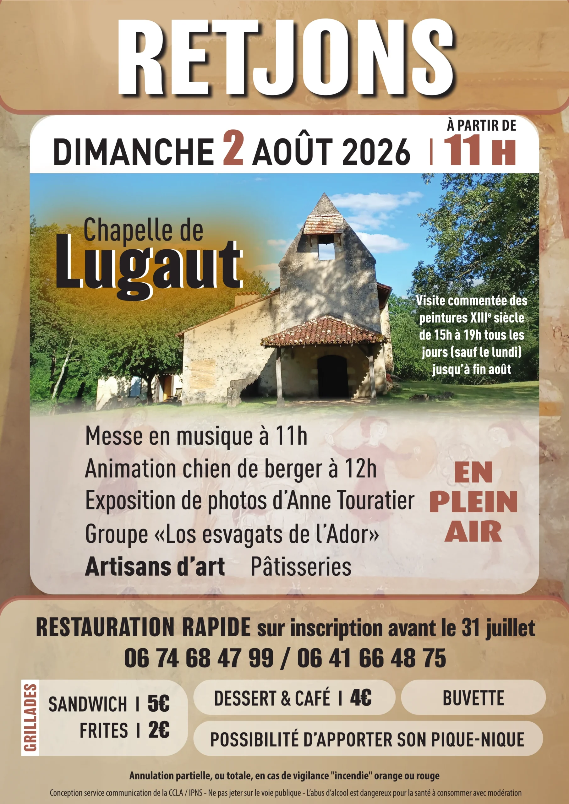 Fête Annuelle de Lugaut Lugaut Retjons