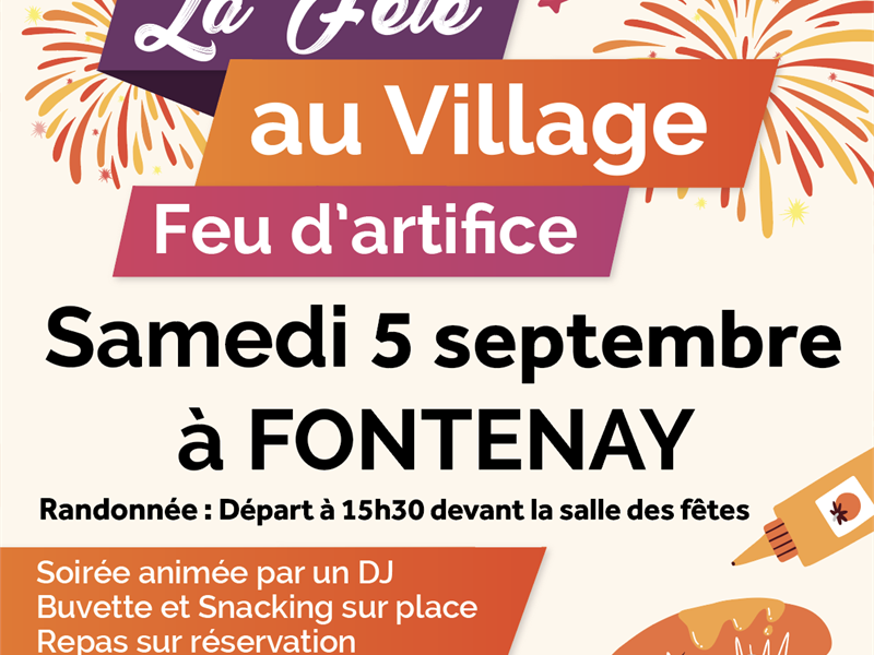 Fête au village  Fontenay