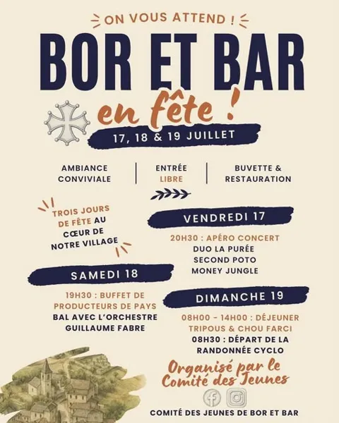 Fête de Bor et Bar Bor-et-Bar
