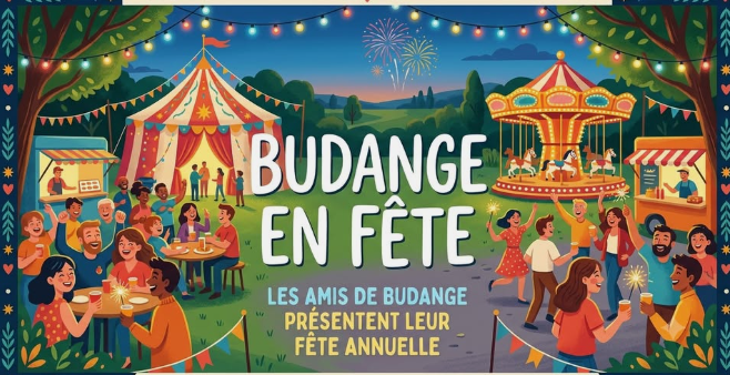 Fête de Budange 2026 rue du Justemont Fameck
