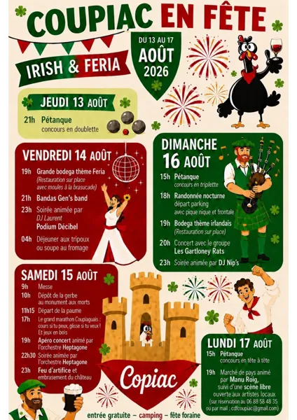 Fête de Coupiac Coupiac