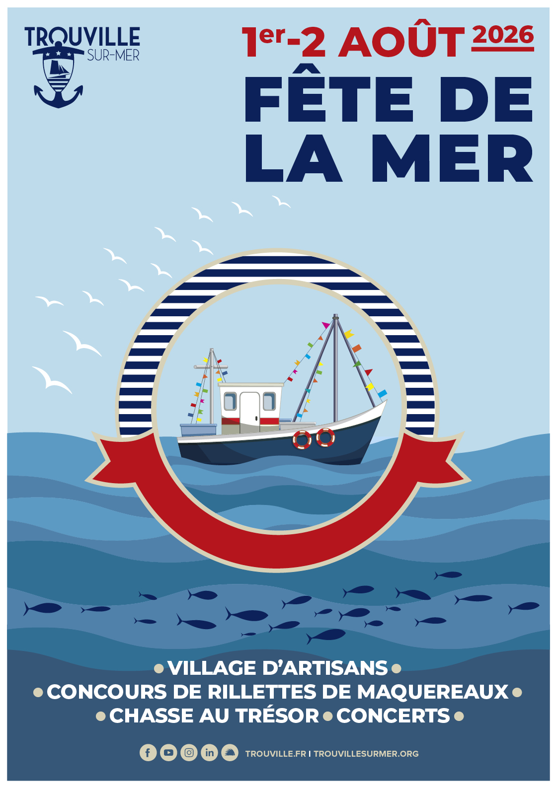 Fête de la Mer — Trouville-sur-Mer 164 Boulevard Fernand Moureaux Trouville-sur-Mer 2026-08-01