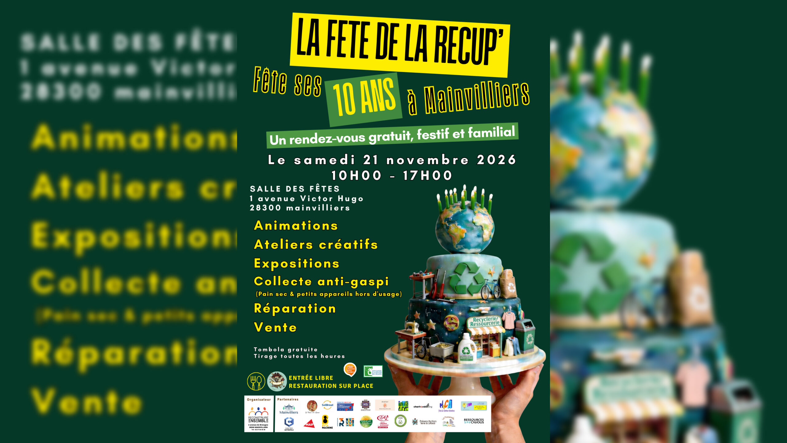 Fête de la Récup&rsquo;  Mainvilliers