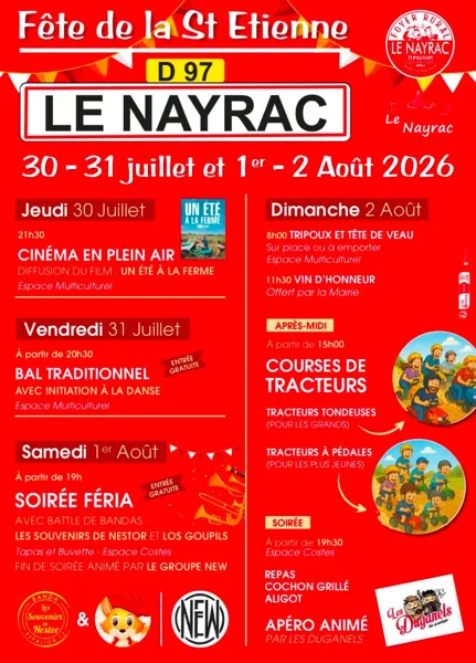Fête de la Saint-Étienne  Le Nayrac