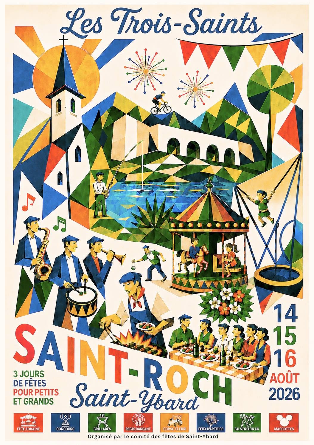Fête de la Saint-Roch  Les Trois-Saints