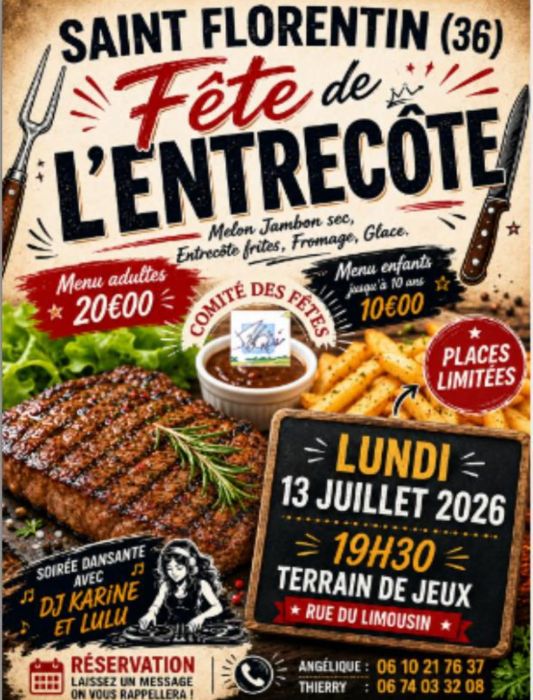 Fête de l’entrecôte Saint-Florentin