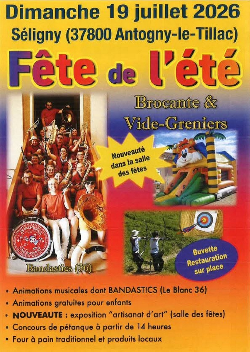 Fête de l’été Antogny-le-Tillac