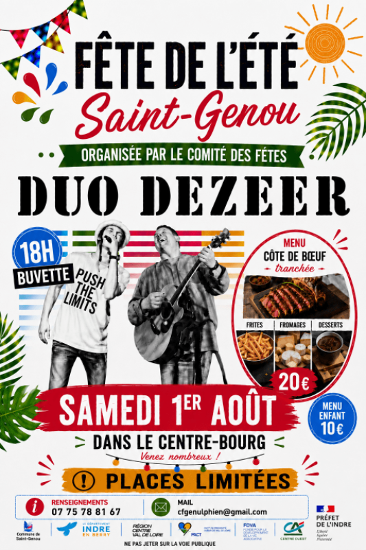 Fête de l’été Saint-Genou