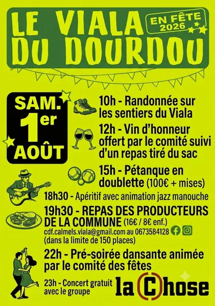Fête de village Calmels-et-le-Viala