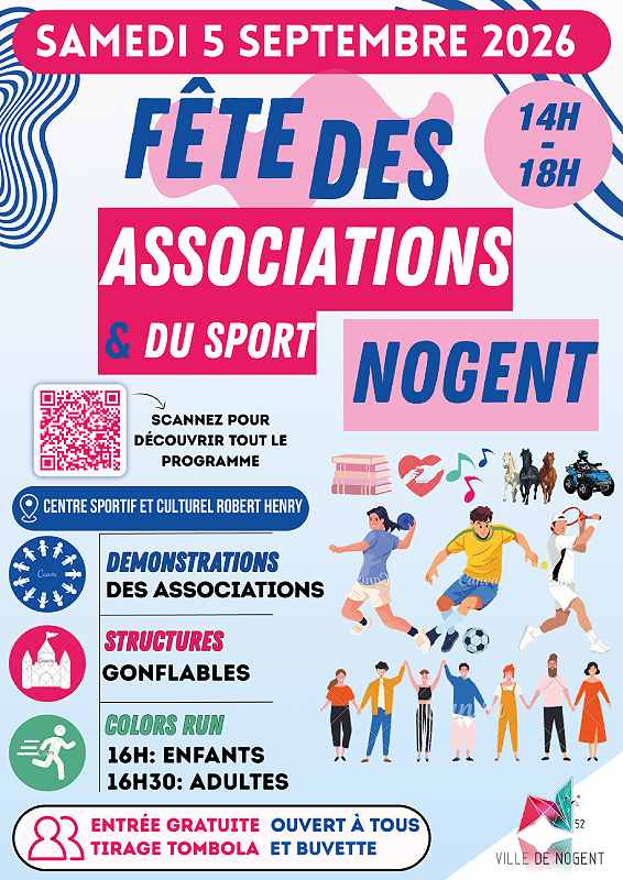 Fête des associations à Nogent  Nogent