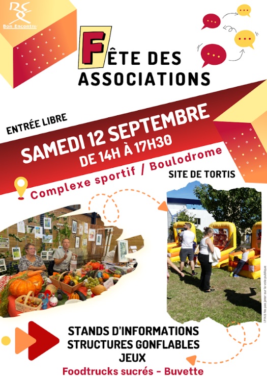 Fête des Associations Site de Tortis Boulodrome Bon-Encontre