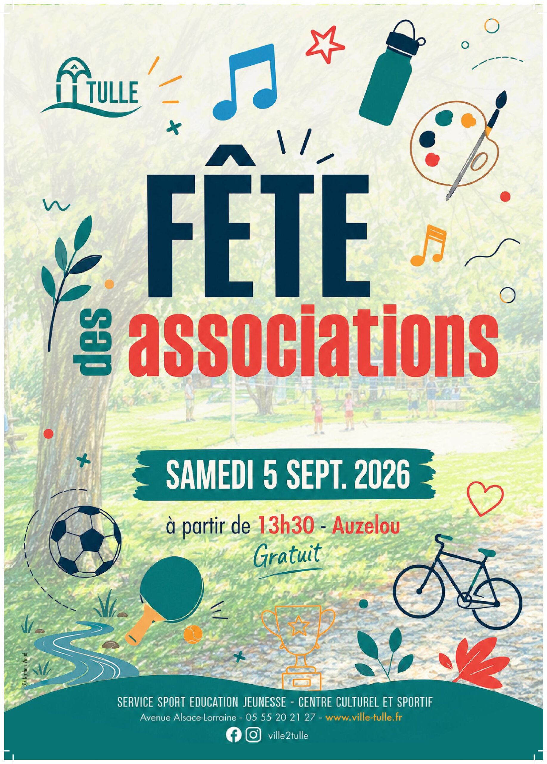 Fête des Associations Auzelou Tulle 2026-09-05