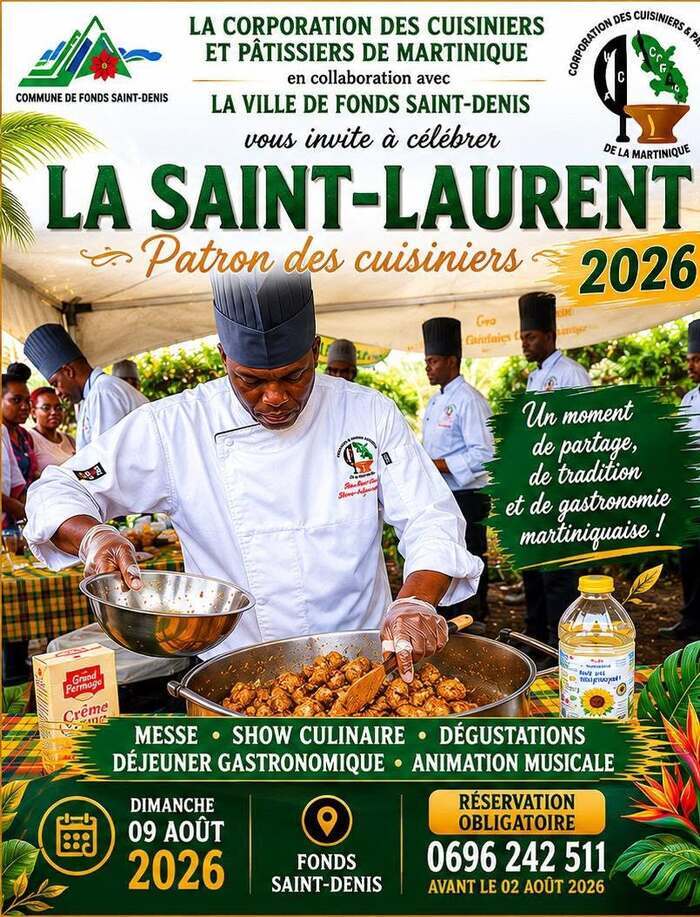 [Fête des cuisiniers] LA SAINT-LAURENT, Fonds-Saint-Denis, Fonds-Saint-Denis