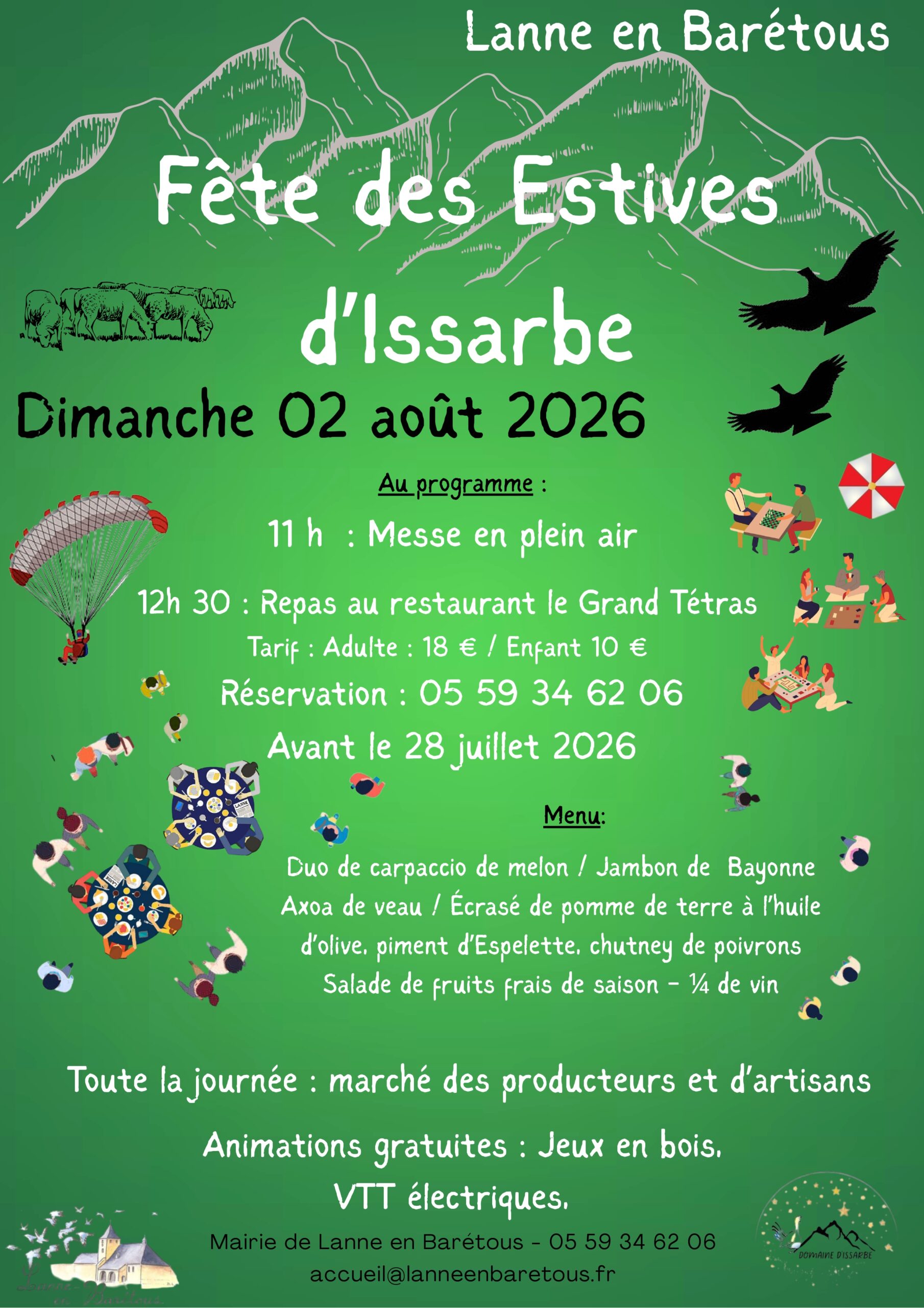 Fête des Estives Lanne-en-Barétous 2026-08-02