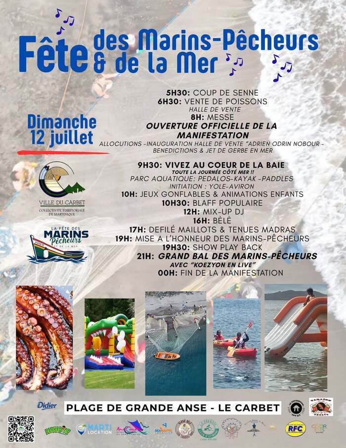 FÊTE DES MARINS – PÊCHEURS & DE LA MER, Le Carbet, Le Carbet