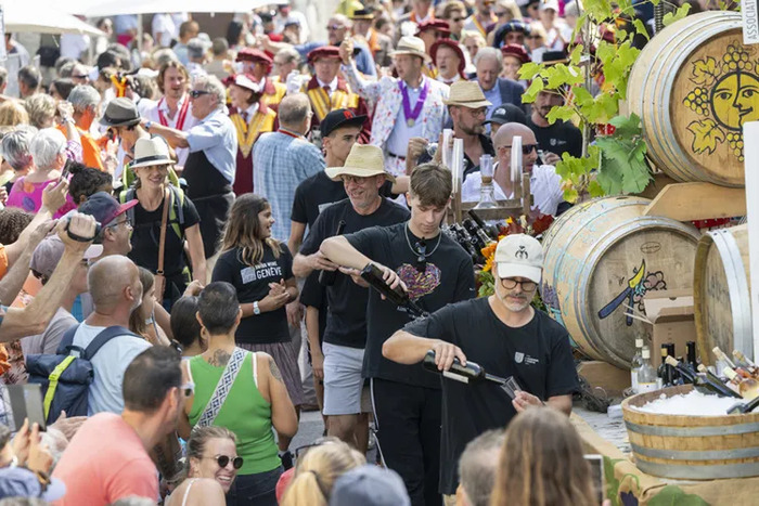 Fête des vendanges de Russin, Autre lieu, Genève