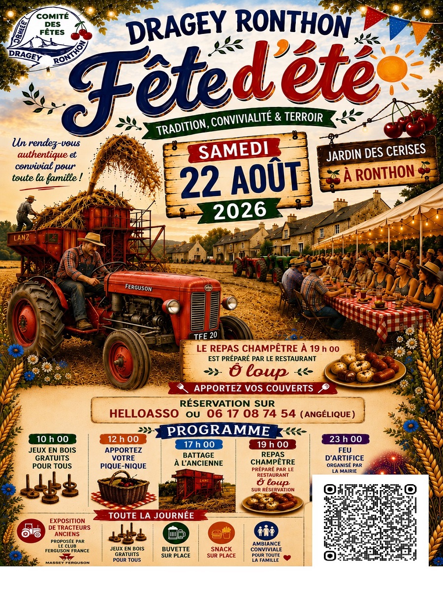 Fête d’été de Dragey-Ronthon Ronthon Dragey-Ronthon
