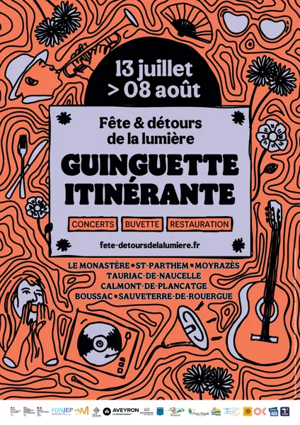 Fête & détours de la Lumière #40 Concerts & spectacles en itinérance  Calmont