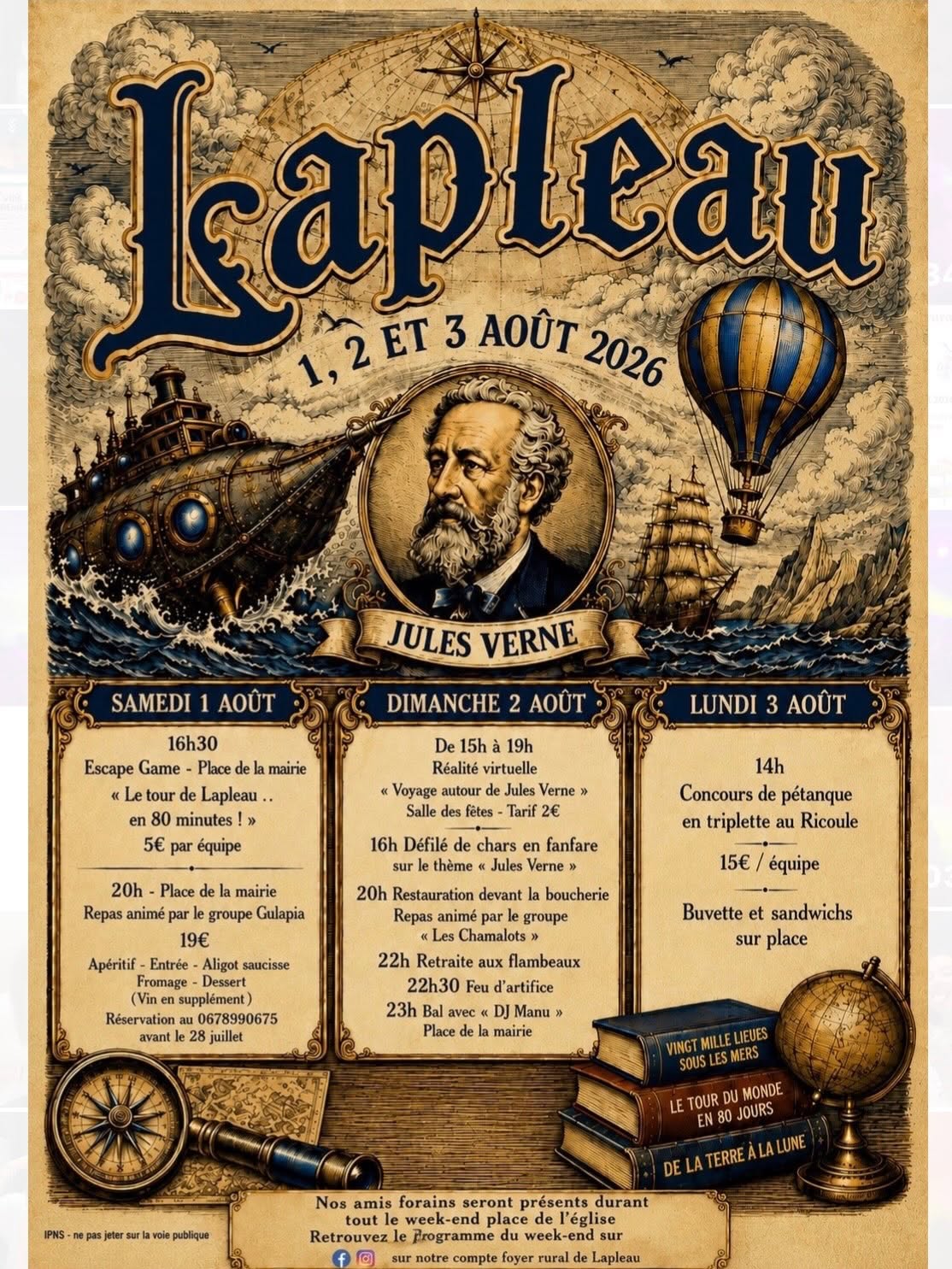 Fête du village Lapleau