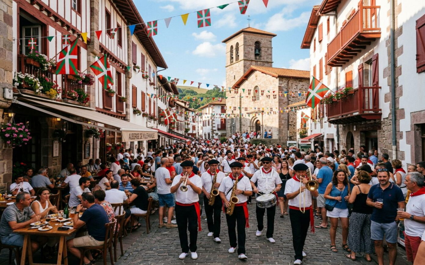 Fête du village  Villefranque