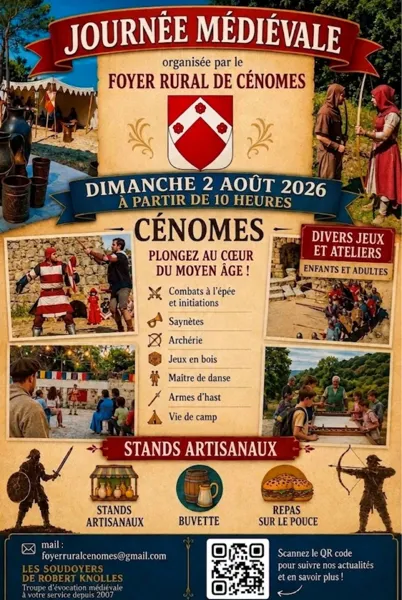Fête Médiévale à Cénomes Montagnol