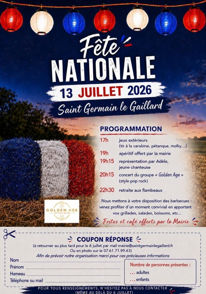 Fête Nationale à Saint-Germain-le-Gaillard Saint-Germain-le-Gaillard