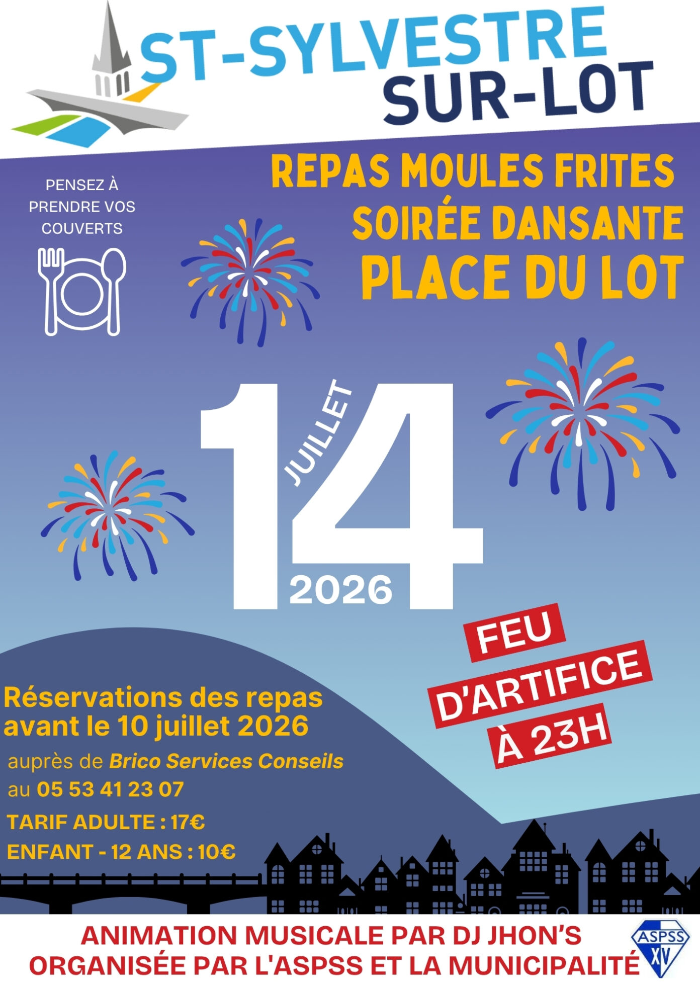 Fête Nationale à Saint-Sylvestre-sur-Lot Saint-Sylvestre-sur-Lot