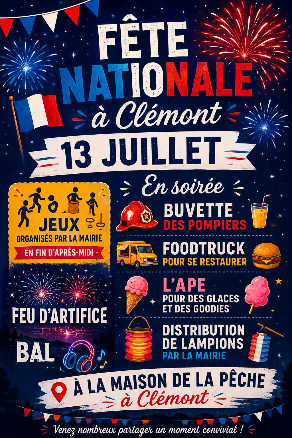Fête Nationale Clémont