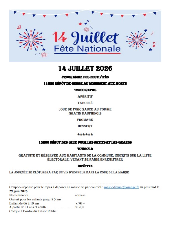 Fête Nationale de Fruncé Fruncé