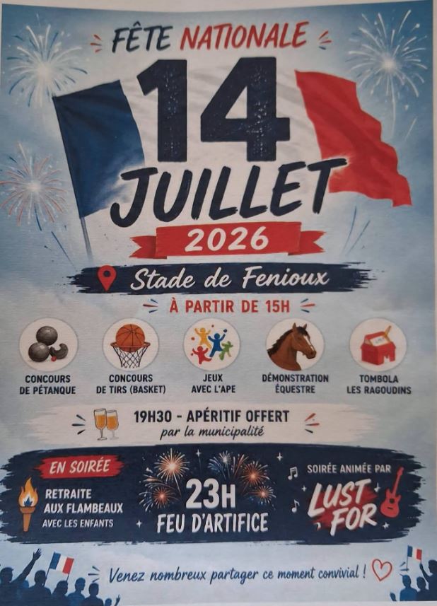 Fête nationale Fenioux