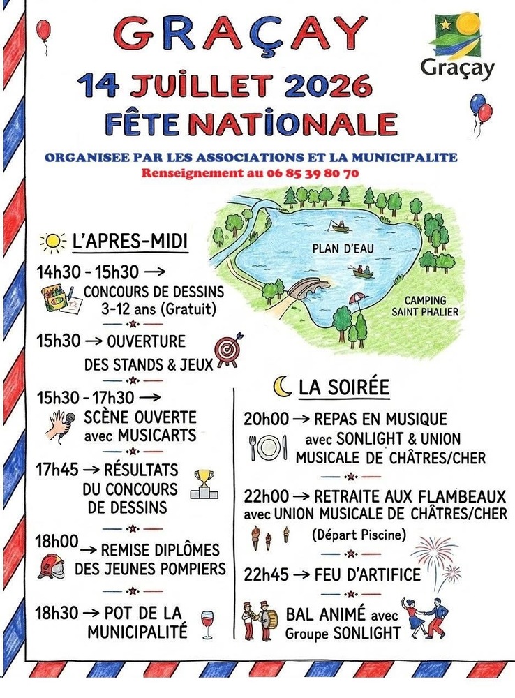 Fête nationale Graçay