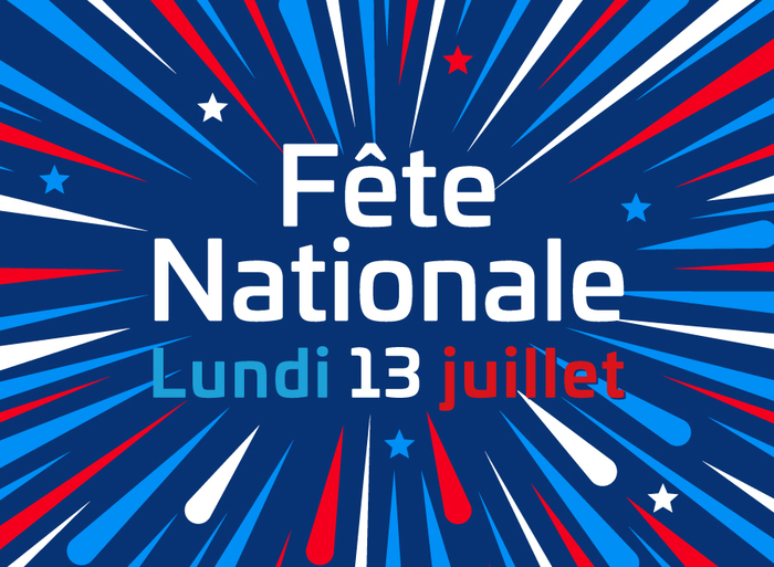 Fête nationale lundi 13 juillet, Place de la Liberté, Saint-Lys