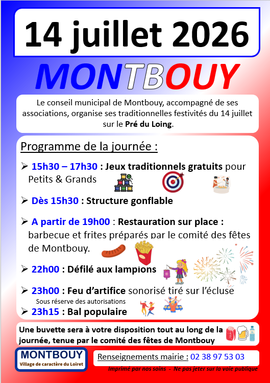 Fête Nationale Montbouy