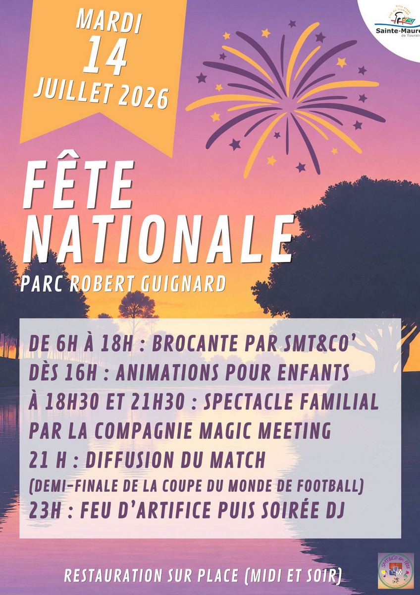 Fête Nationale Sainte-Maure-de-Touraine