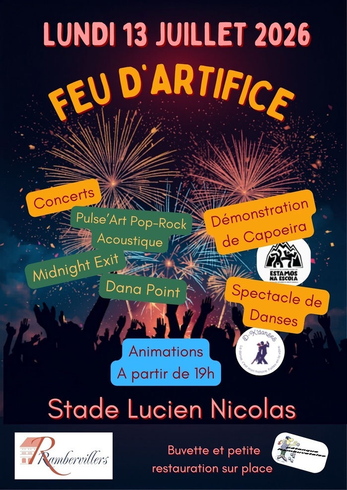 Fête nationale Stade Lucien Nicolas Rambervillers
