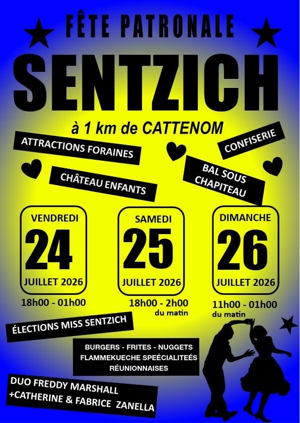 Fête patronale Sentzich Sentzich Cattenom