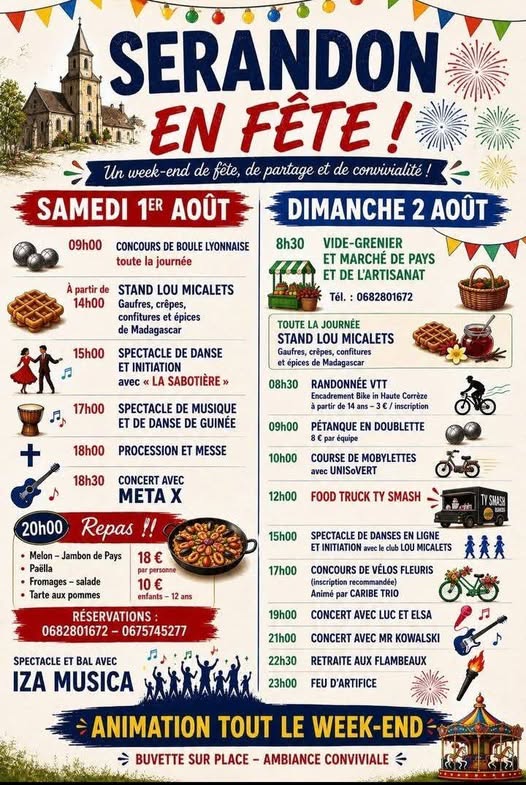 Fête Sérandon Sérandon