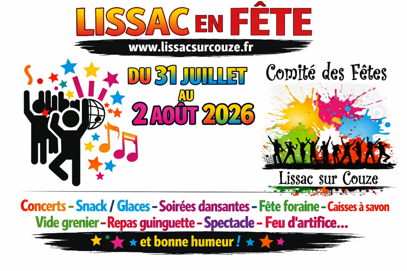 Fête votive de Lissac sur Couze Lissac-sur-Couze