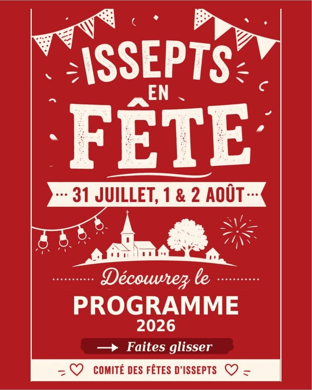 Fête Votive d'Issepts place des platanes Issepts 2026-07-31
