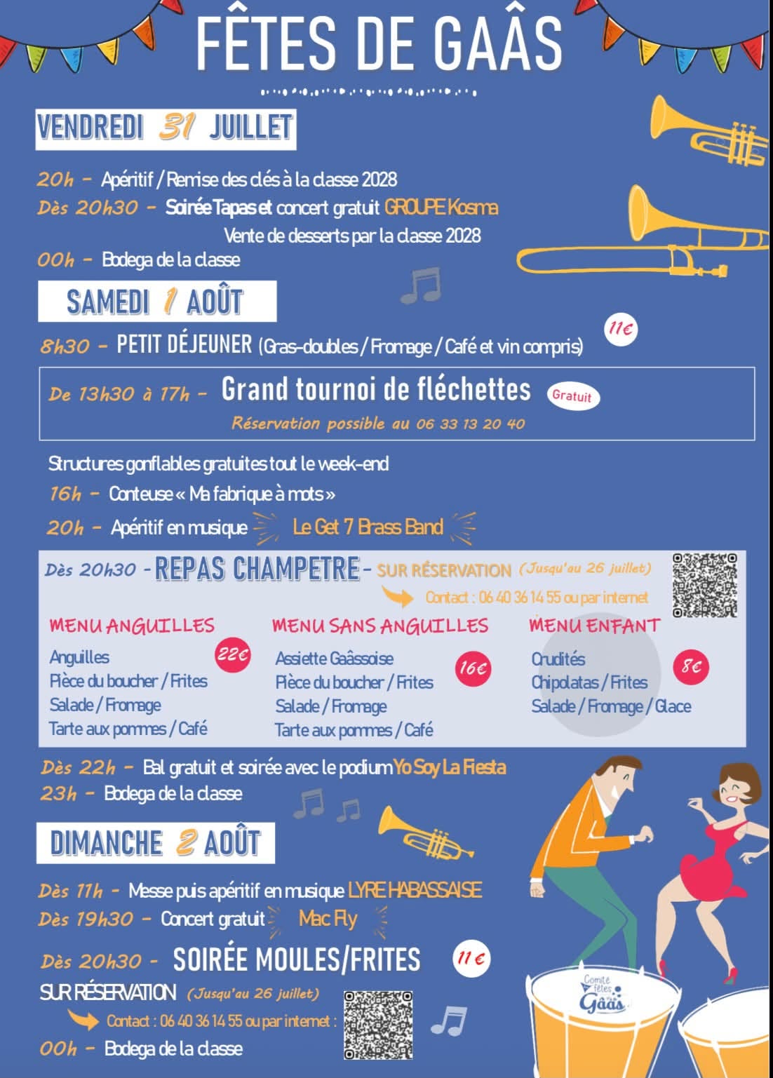Fêtes de Gaâs  Gaas 2026-07-31