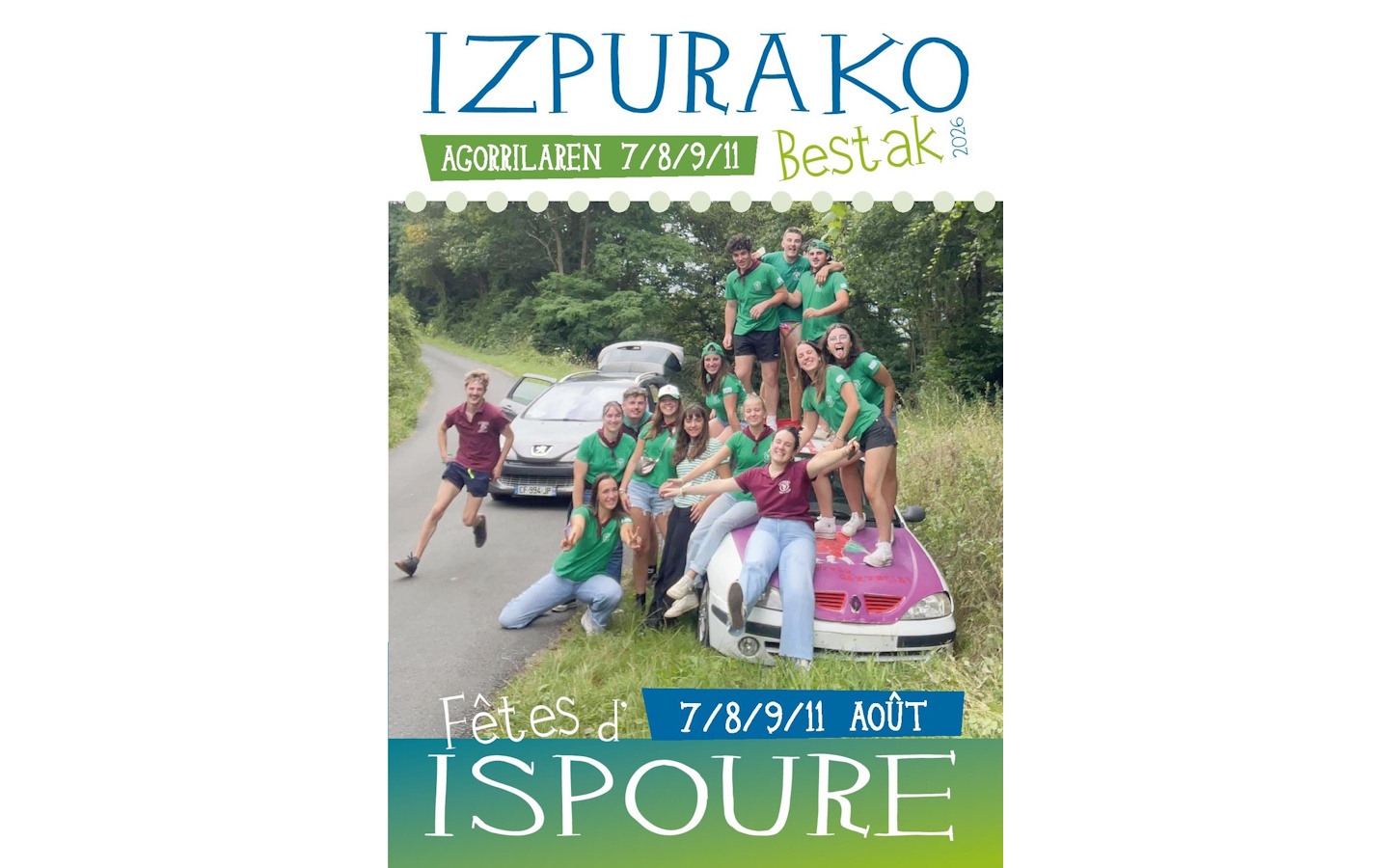 Fêtes de village danse basque, pelote basque, soirée talo animée Ispoure