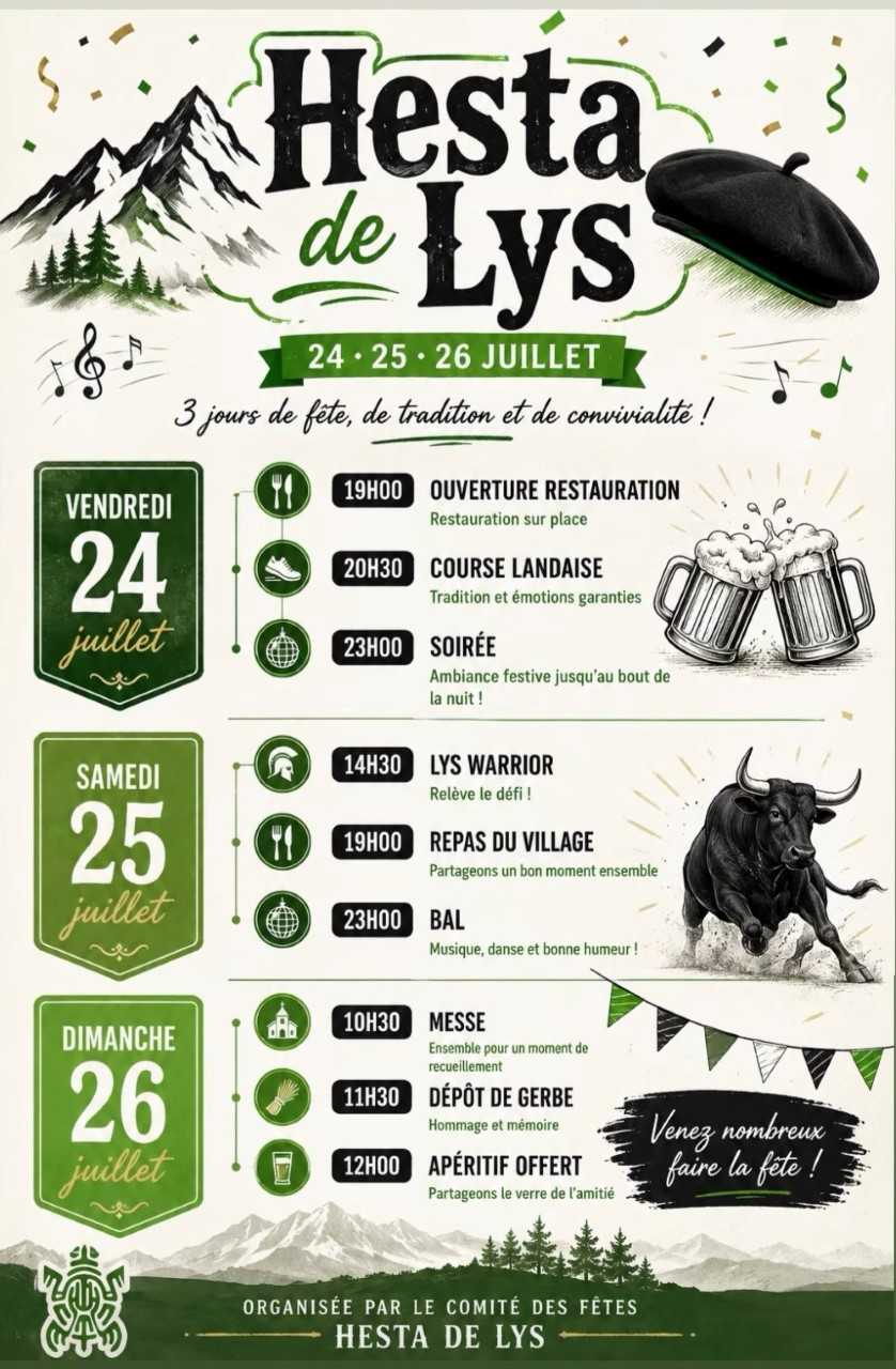 Fêtes (Hesta) de Lys Lys