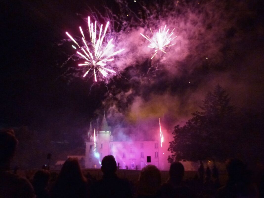Feu d’artifice Château de Nexon Nexon