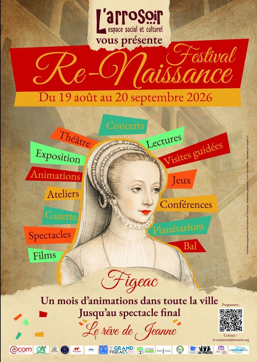 Figeac fête la Re-Naissance sous toutes ses formes avec l’Arrosoir ! Figeac
