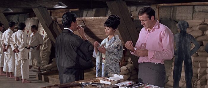 Film de James Bond "On ne vit que deux fois" de Lewis Gilbert Cinéma Le Concorde La Roche-sur-Yon