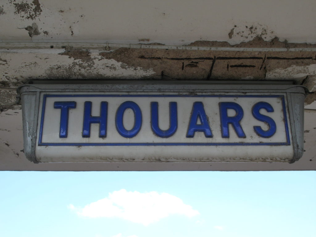Flâneries cheminotes La gare et le village noir  Thouars