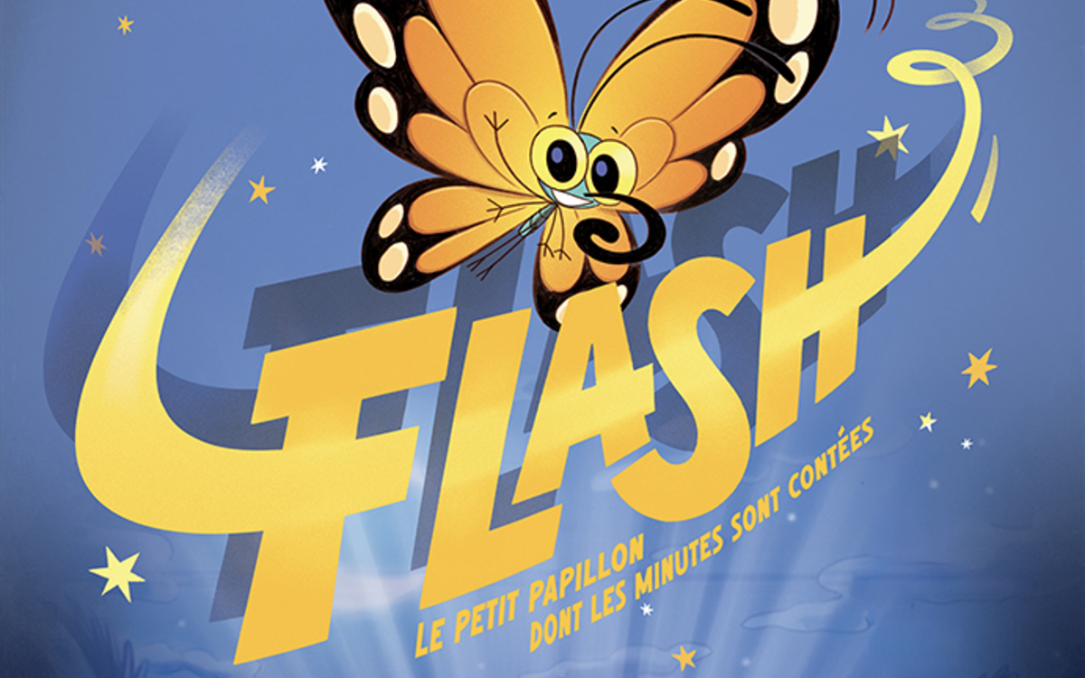 Flash le petit papillon dont les minutes sont contées Espace Paris plaine  Paris