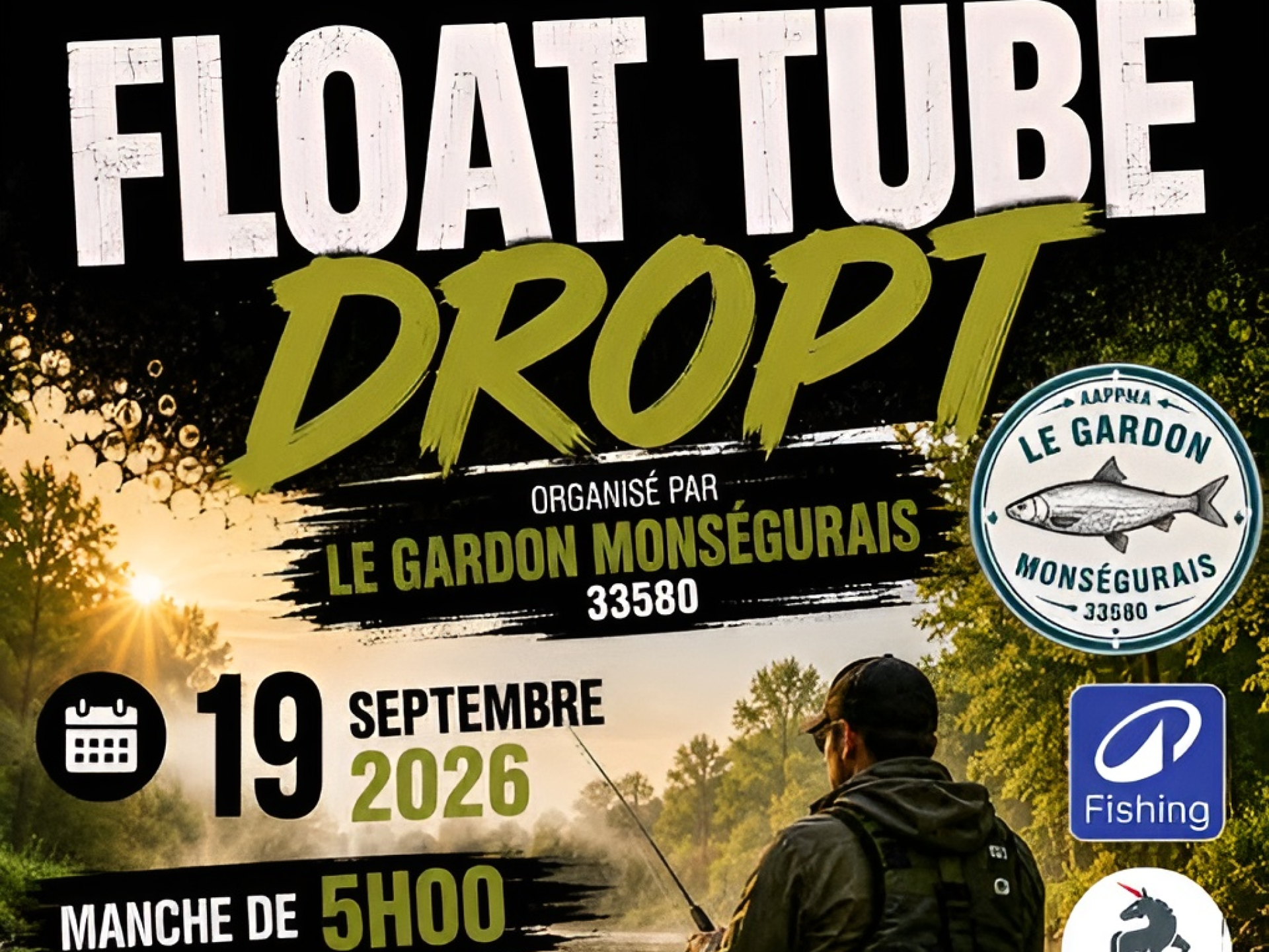 Float tube dropt 1 Ldt Richet Monségur 2026-09-19