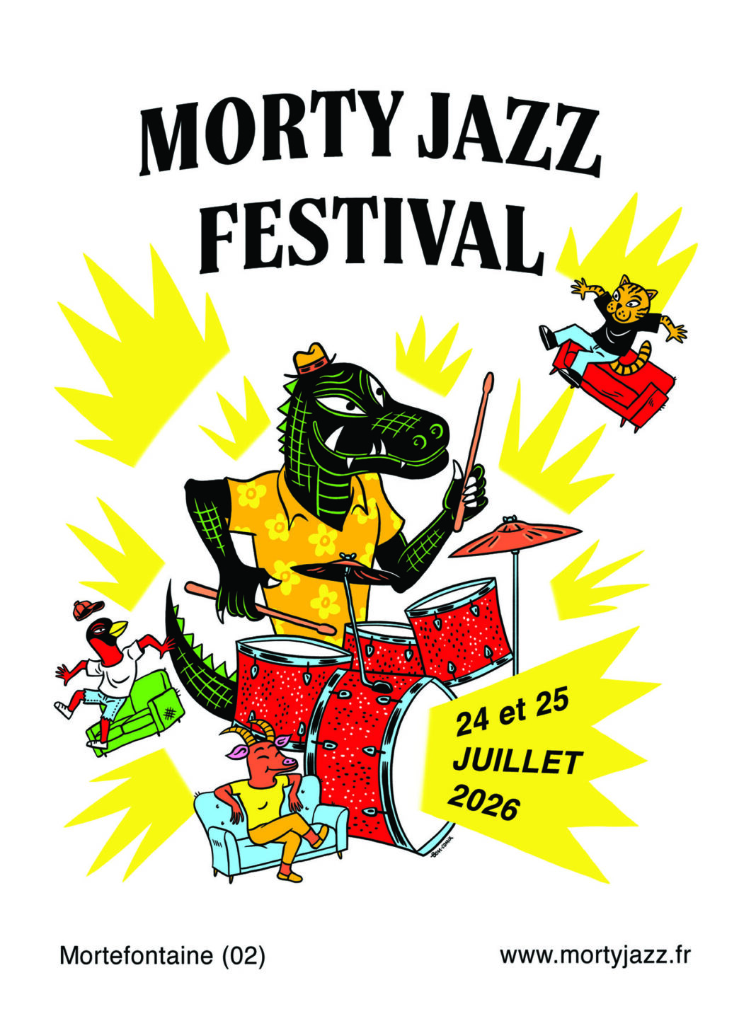 MORTYJAZZ FESTIVAL 24ème édition MORTEFAONTAINE (02600) MORTEFONTAINE